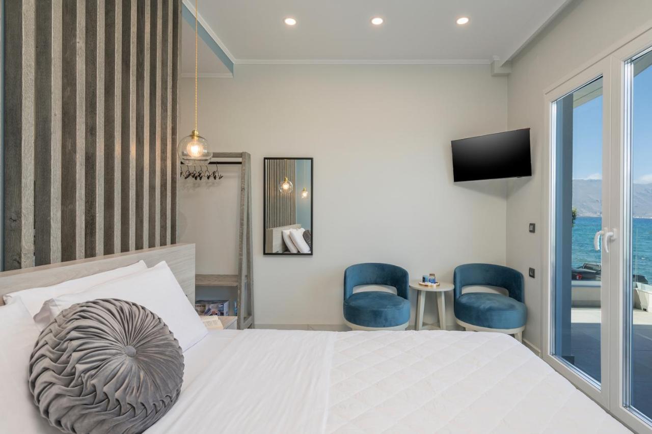 Alexia Seaview Apartments Kíssamos Eksteriør bilde