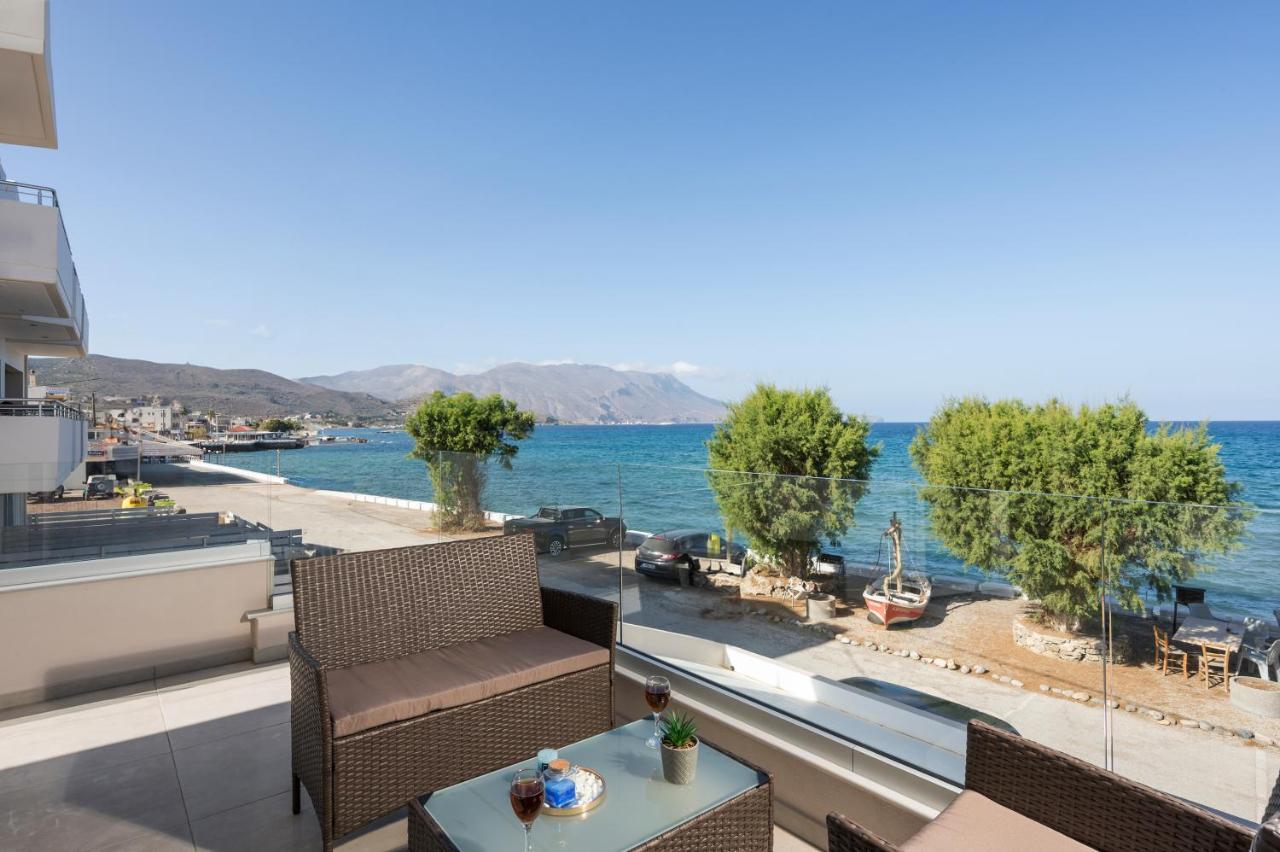 Alexia Seaview Apartments Kíssamos Eksteriør bilde