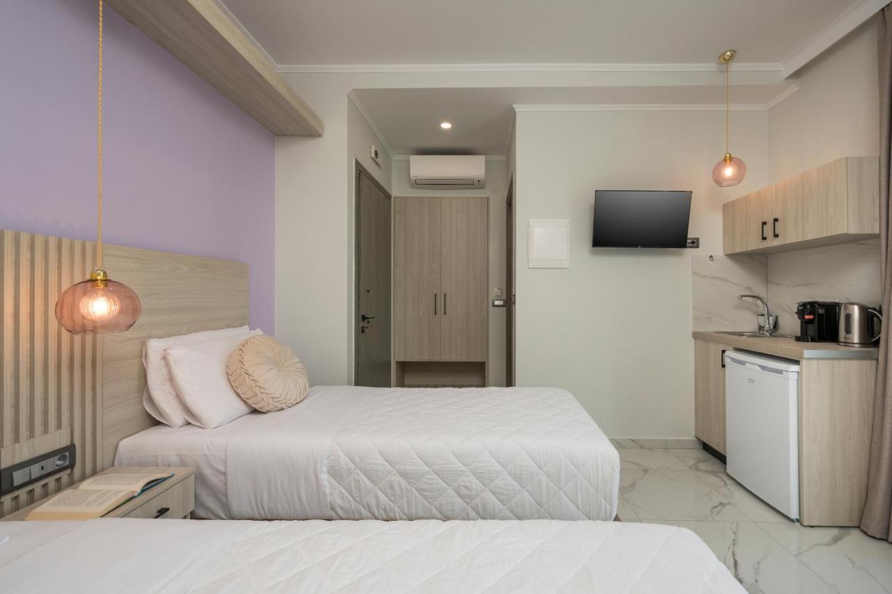 Alexia Seaview Apartments Kíssamos Eksteriør bilde