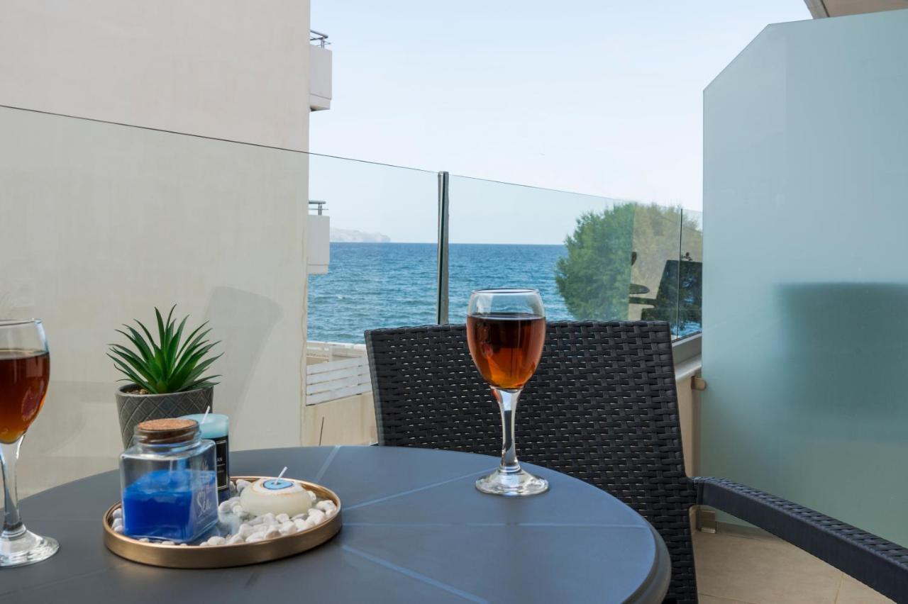 Alexia Seaview Apartments Kíssamos Eksteriør bilde