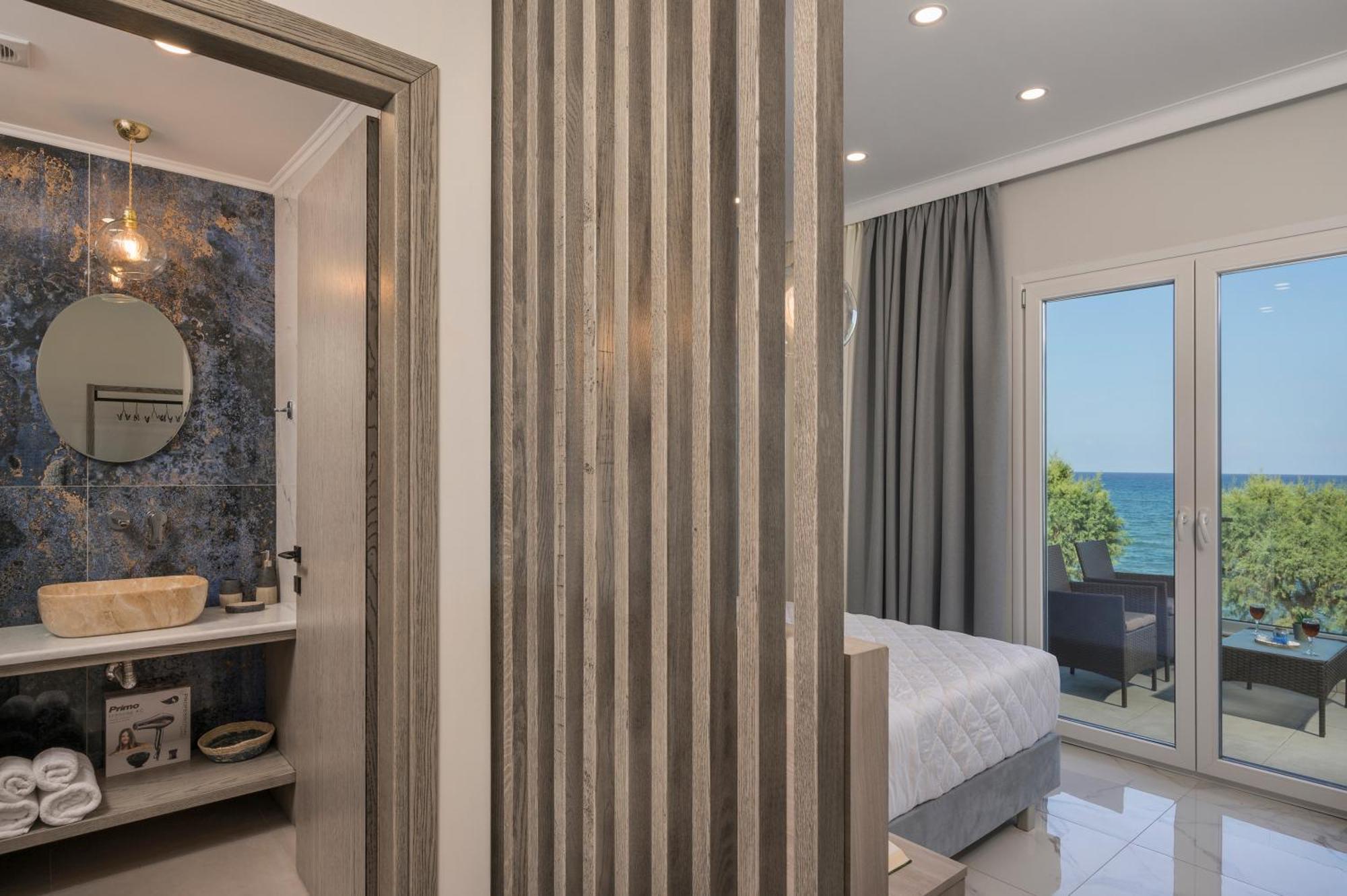 Alexia Seaview Apartments Kíssamos Eksteriør bilde